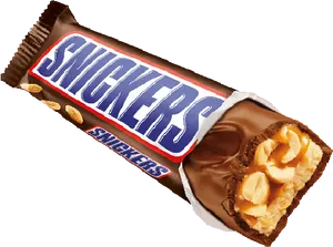 Snickers Chocolate Barwith Peanuts PNG Image