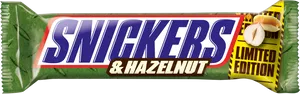 Snickers Hazelnut Limited Edition Bar PNG Image