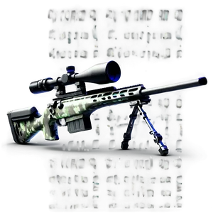 Sniper Rifle In Urban Camo Png 53 PNG Image