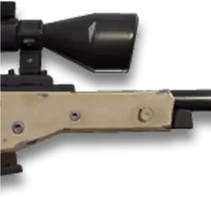 Sniper Rifle Scope View PNG Image