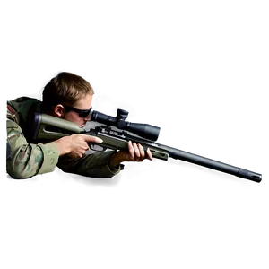 Sniper Rifle Shooting Position Png 06262024 PNG Image