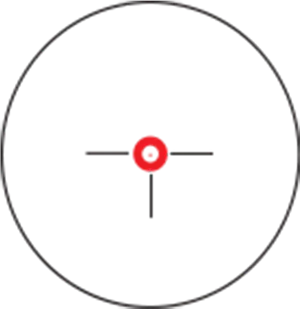 Sniper Scope Target View PNG Image