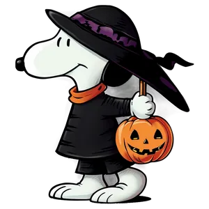 Snoopy Dressed For Halloween Png 06122024 PNG Image