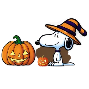 Snoopy Halloween Fun Png Hhc28 PNG Image