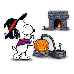 Snoopy Halloween Mystery Png 99 PNG Image