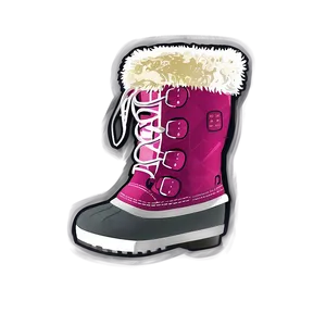 Snow Boot Graphic Png 98 PNG Image