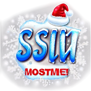 Snow Covered Text PNG Ehl9 PNG