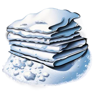 Snow Pile Graphic Png 06212024 PNG Image