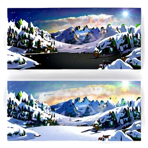 Snow View PNG 06252024 PNG