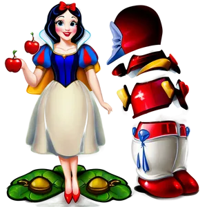 Snow White Character Png Jcd PNG Image