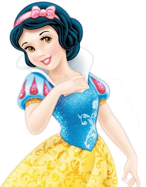 Snow White Classic Pose PNG Image