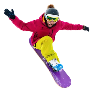 Snowboarder Extreme Jump Png Vou63 PNG Image