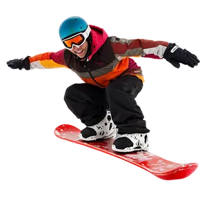 Snowboarder In Air Png Vtb PNG Image