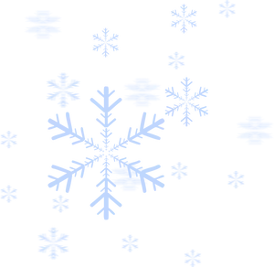 Snowflake Pattern Dark Background PNG Image