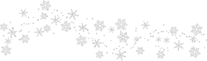 Snowflake Pattern Panorama PNG Image