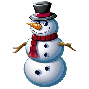 Snowman Cartoon Png Yqe90 PNG Image