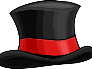 Snowman Top Hat Clipart PNG Image