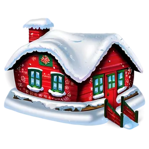 Snowy Christmas Village Png 47 PNG Image