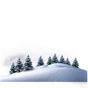 Snowy Landscape Transparent Png 05252024 PNG Image