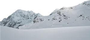 Snowy_ Mountain_ Peaks_ Panorama PNG