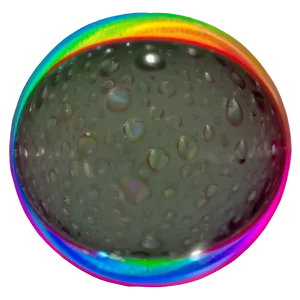 Soap Bubble With Color Spectrum Png Krr63 PNG Image