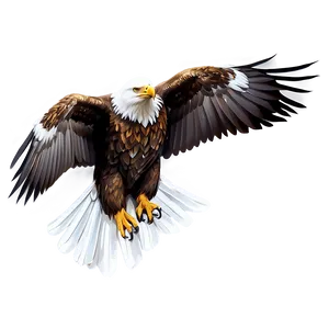 Soaring Golden Eagle Png Srj PNG Image