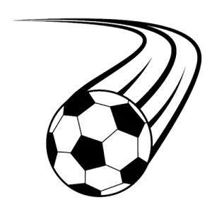 Soccer Ball Speed Illustration PNG Image