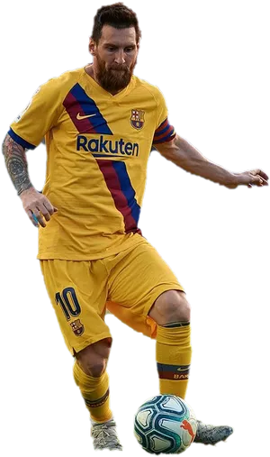 Soccer_ Player_in_ Action.png PNG Image