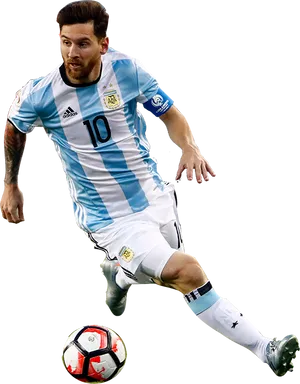 Soccer_ Player_in_ Action.png PNG Image