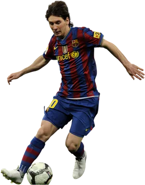 Soccer_ Player_ In_ Action.png PNG Image