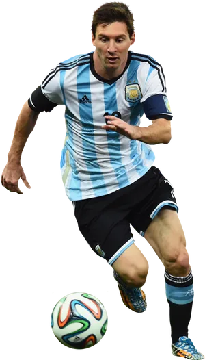 Soccer_ Player_in_ Action.png PNG Image