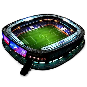 Soccer Stadium At Night Png Nmw33 PNG Image