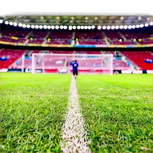 Soccer Stadium Field Close-up Png Egn PNG Image