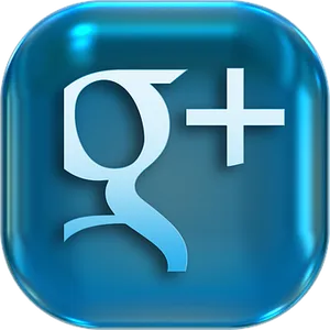 Social Network Blue Icon PNG
