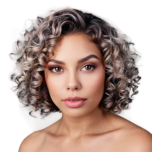 Soft Curl Perm Png Jjf PNG Image