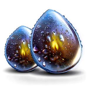 Soft Dew Drops PNG 2 PNG