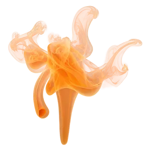 Soft Orange Smoke Background Png Afh79 PNG Image