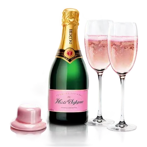 Soft Pink Champagne Aesthetic Png 72 PNG Image