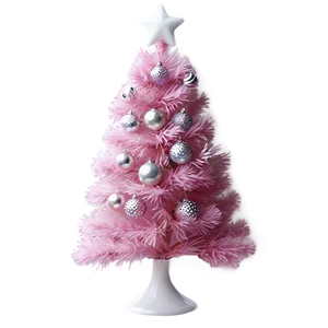 Soft Pink Christmas Tree Png 80 PNG Image