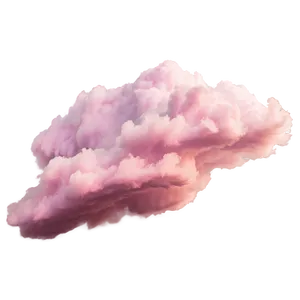 Soft Pink Cloud Formation Png 06252024 PNG Image