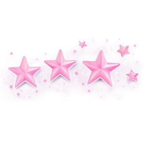 Soft Pink Stars Png Lmf PNG Image