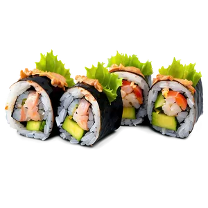 Soft Shell Crab Sushi Roll Png 26 PNG Image