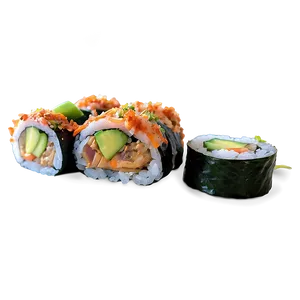 Soft Shell Crab Sushi Roll Png Fxj PNG Image