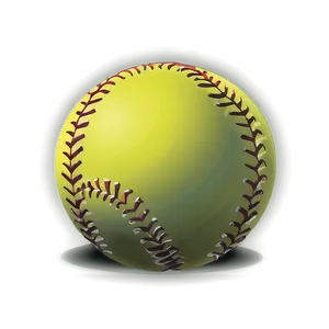 Softball Clipart D PNG Image