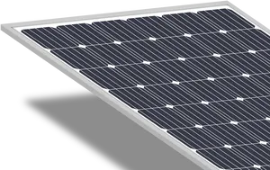 Solar Panel Close Up Illustration PNG Image