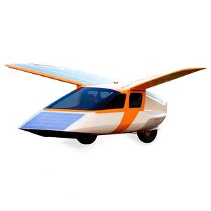 Solar-powered Flying Car Png 34 PNG Image