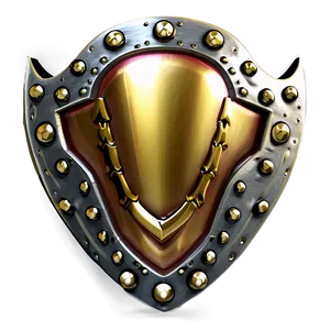 Solid Gold Shield Png Ixe PNG Image