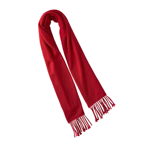 Solid Red Scarf Png 06252024 PNG Image