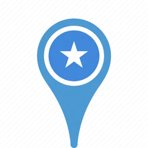 Somalia Location Icon PNG Image