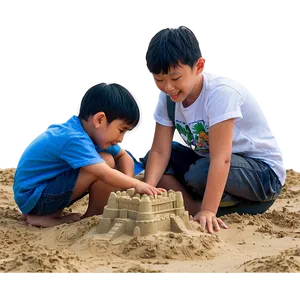 Son Building Sandcastle Png 42 PNG Image